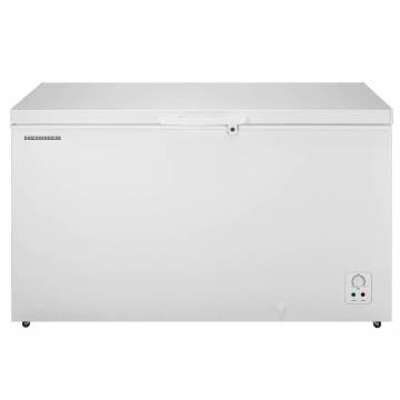 Lada frigorifica Heinner HCF-H420F+, 420 L, Control mecanic, Clasa F, Alb
