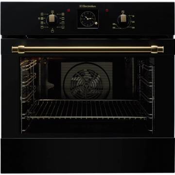 Cuptor incorporabil traditional Electrolux EOB3400BOR, Electric, Grill, Clasa A, Negru
