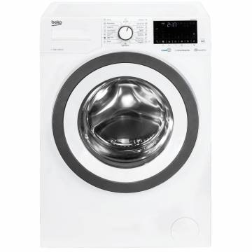 Masina de spalat rufe slim Beko WUE7636X0A, 7 kg, 1200 rpm, Clasa D, Motor ProSmart Inverter, HomeWhiz Bluetooth, SteamCure, Hygiene, AddXtra, Alb
