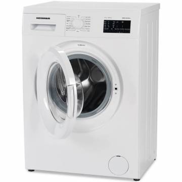 Masina de spalat Heinner HWM-V6010D++, 6 kg, 1000 RPM, Clasa D, Display LED, 60 cm, Alb