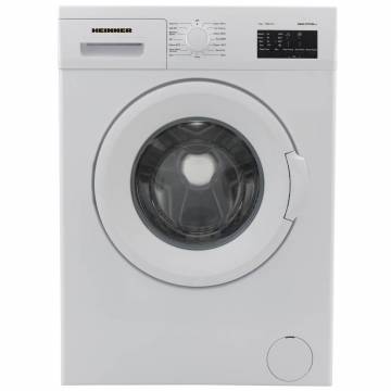 Masina de spalat Heinner HWM-V7010D++, 7 kg, 1000 RPM, Clasa D, Display LED, 60 cm, Alb