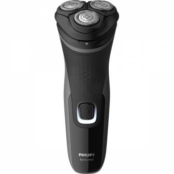Aparat de ras electric Philips S1231/41 Powertouch Reincarcabil, Negru