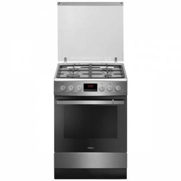 Aragaz Hansa FCMI69229, 4 arzatoare, Mixt, Inox