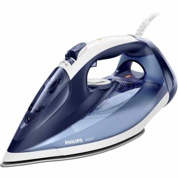 Fier de calcat Philips Azur GC4556/20, 2500 W, debit abur 50 g/min., jet abur 220g, functie Quick CalcRelease, talpa SteamGlide plus, Albastru
