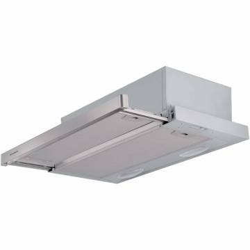 Hota incorporabila telescopica Faber FLEXA AM/X A50, Putere de absorbtie 350 mc/h, 1 motor, Iluminare LED, 50 cm, Inox