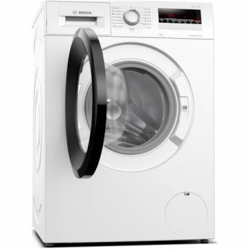 Masina de spalat rufe Bosch WAN28262BY, 8 kg, 1400 RPM, Clasa C, EcoSilence Drive, Functie reincarcare, Super Quick 30, Start intarziat, Alb