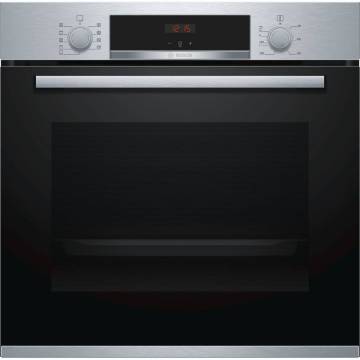 Cuptor incorporabil Bosch HBA534ES0, Electric, Multifunctional, Sistem de autocurătare EcoClean Direct, 71 L, Clasa A, Inox