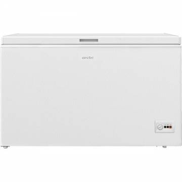 Lada frigorifica Arctic AO47P30, 451 l, Clasa F, Conditii extreme -15 grade C, Izolatie densa, Panou control LED, Alb