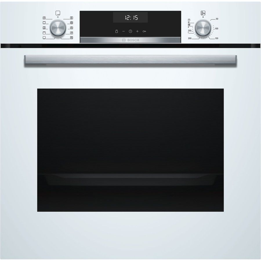Cuptor incorporabil Bosch HBA5370W0, Electric, Multifunctional , 71 L, Clasa energetica A, Sticla alb