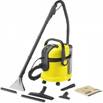 Aspirator cu spalare Karcher SE 4001, 1400 W, 4 l, Galben/Negru