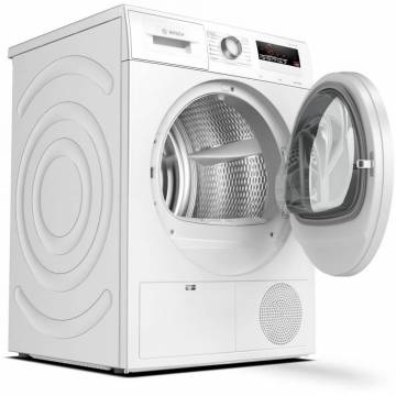 Uscator de rufe Bosch WTH85202BY, Pompa de caldura, 7 kg, Clasa A++, 15 programe, AutoDry, Alb