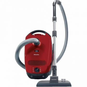 Aspirator cu sac Miele Classic C1 PowerLine, 800 W, 4.5 l, 79 dB, Rosu