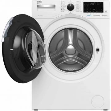 Masina de spalat rufe Beko WUE7746XW0, 7 kg, 1400 rpm, Clasa D, Motor ProSmart Inverter, HomeWhiz Bluetooth, SteamCure, Alb