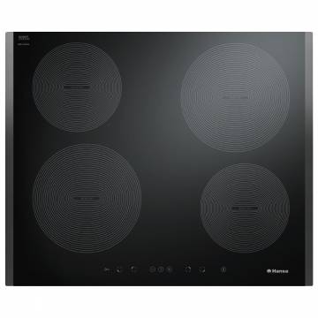 Plita incorporabila Hansa BHI68308, Inductie, 4 Arzatoare, Timer, Touch Control, Negru