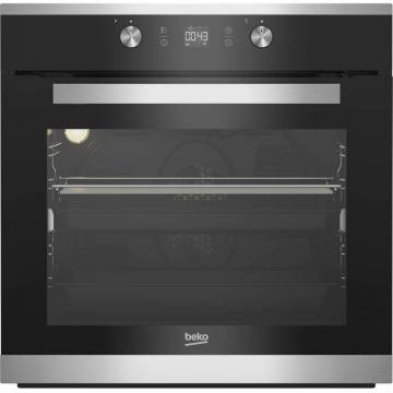Cuptor incorporabil Beko BIM15300XPS, Electric, Autocuratare pirolitica, 71 l, Clasa A+, Grill, 3D Cooking, Inox