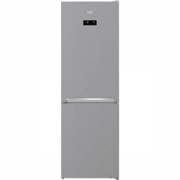 Combina frigorifica Beko RCNA366E40ZXBN, 324 l, Neo Frost, Touch control, HarvestFresh, Clasa E, H 185 cm, Argintiu
