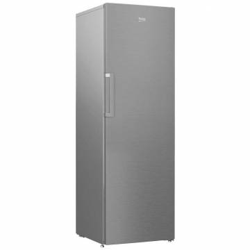Congelator Beko RFNE312K31XBN, 282 l, Clasa F, No Frost, 8 rafturi, Termostat reglabil, H 185 cm, Argintiu