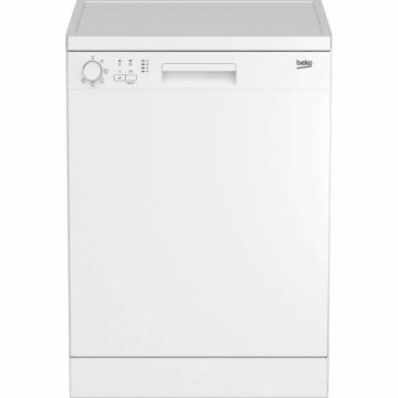 Masina de spalat vase Beko DFN05321W, 13 seturi, 5 programe, Clasa E, Flexible HalfLoad, Clean&Shine, 60 cm, Alb