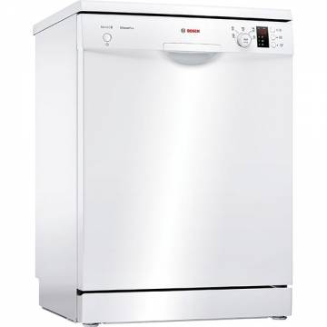 Masina de spalat vase Bosch SMS25AW05E, 12 Seturi, 5 Programe, 60 cm, Clasa E, Alb