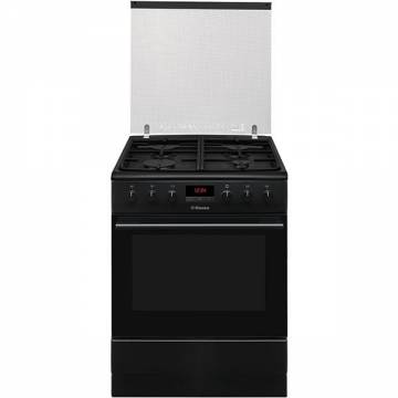Aragaz Hansa FCMS682090, 4 arzatoare, Mixt, L 60 cm, negru
