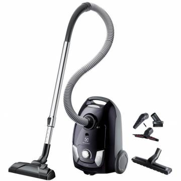 Aspirator cu sac Electrolux EEG42EB, 650 W, Clasa A, 3 l, Filtru Hepa 12, Clasa AAA, Negru