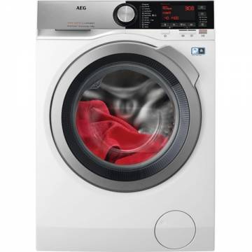 Masina de spalat rufe frontala AEG L7FEC48S, 8 kg, 1400 rpm, Clasa C, Alb