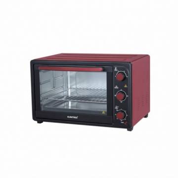 Cuptor electric Albatros A45 RED, 45 litri, 1800 W, 230 de grade, Timer, Rosu