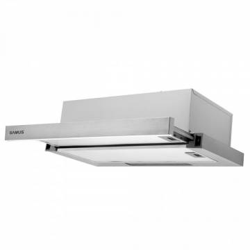 Hota Incorporabila Samus HS6020TX, Telescopica, Latime 60 cm, 1 Motor, 2 Trepte de absorbtie, Inox