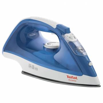 Fier de calcat Tefal Access FV1511E3, 2000W, 20gr/min, 90 gr/min, 250 ml, Alb/Albastru