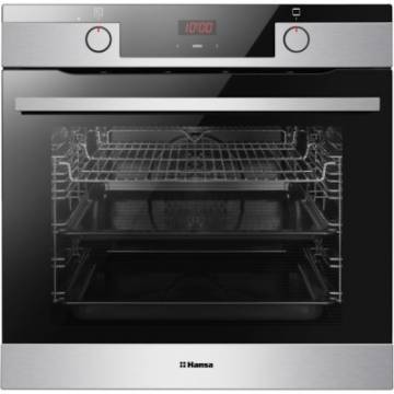 Cuptor incorporabil Hansa X-Type BOEIS697620, Electric, 60 cm, 77 l, 12 moduri de preparare, SoftSteam, Inox