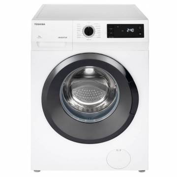 Masina de spalat Toshiba TW-BK100S2, 9 kg, 1200 RPM, Clasa B, Motor Inverter, Alb