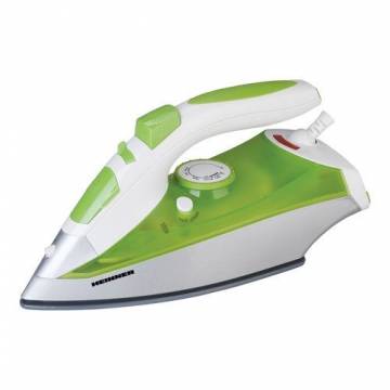 Fier de calcat Heinner Dyna 2900, Talpa ceramica, 2400 W, 0.28 l, Alb/Verde