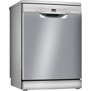 Masina de spalat vase Bosch SGS2HTI72E, 12 Seturi, Half load, Extra Dry, 60 cm, Clasa E, Argintiu