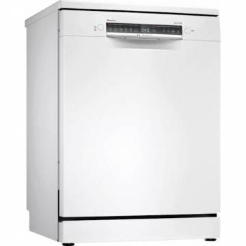 Masina de spalat vase Bosch SGS4HTW47E, 12 Seturi, Half load, 6 programe, 60 cm, Clasa E, Alb