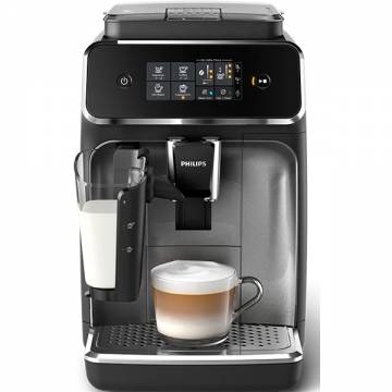 Espressor automat PHILIPS Seria 2000 LatteGo EP2236/40, 1450 W, 1.8 l, 15 bar, Display Touch, Aroma Seal, Negru