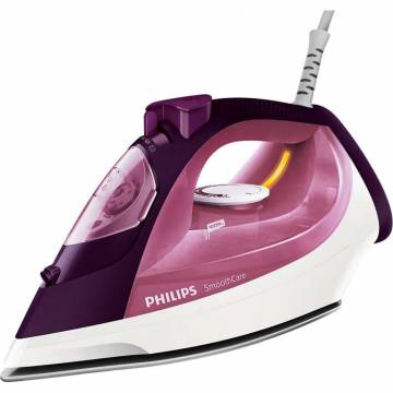 Fier de calcat Philips Smooth Care GC3581/30, Talpa EasyFlow Ceramic, 2400 W, 0.4 l, 170 g/min, Functie curatare Calc Clean, Mov