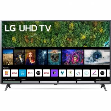 Televizor LG 43UP76703LB, 108 cm, Smart, 4K Ultra HD, LED, Clasa G