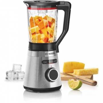 Blender Bosch Vita Power Serie 4 MMB6382M, 1200 W, 1.5 l, 3 programe automate, cana ThermoSafe, Inox