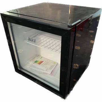 Minibar Nei NE52B, 52 l, Usa din sticla, Termostat reglabil, Lumina, Clasa F