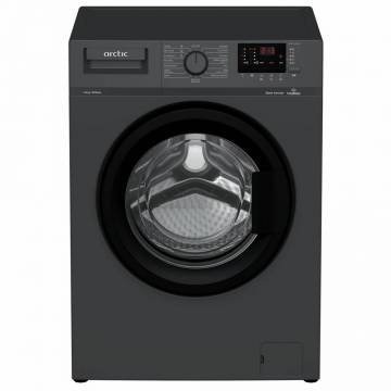 Masina de spalat rufe Arctic APL81223XLAB, 8 kg, 1200 RPM, Clasa C, Motor Silent Inverter, ExtraSteam, Eco Heater, Aqua surf, Negru