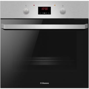 Cuptor incorporabil Hansa BOEI694721, Electric, 65 l, Autocuratare catalitica, Rotisor, Control touch, 10 Functii, Grill, Clasa A, Inox