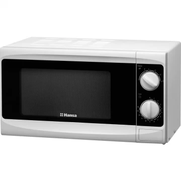 Cuptor cu microunde Hansa AMG17M70VH, 17 l, 700 W, Quick Start, Mecanic, Alb
