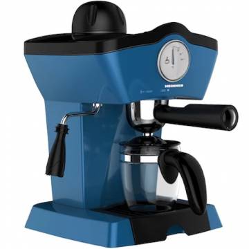 Espressor manual Heinner Charm HEM-200BL, 800W, 250ml, 3.5 bar, Albastru