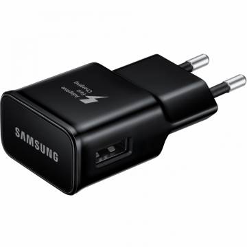 Incarcator Retea USB Samsung EP-TA200B, Quick Charge, 1 X USB, Negru