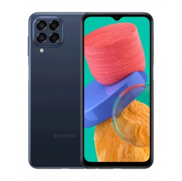 Telefon mobil Samsung Galaxy M33, Dual SIM, 128GB, 6GB RAM, 5G, Blue