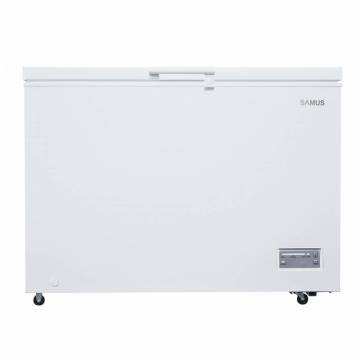 Lada Frigorifica Samus LS312, 287 l, Fast Freeze, Dezghetare manuala, Termostat reglabil, Orificiu pentru drenaj, Alb