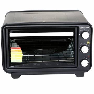 Cuptor electric Ertone MN 9100, 1420 W, 36L, functie de rotire, rezistente din inox, Negru