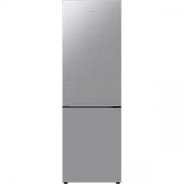 Combina frigorifica Samsung RB33B610FSA/EF, 344 l, Clasa F, Total No Frost, All-Around Cooling, Compresor Digital Inverter, SpaceMax, H 185.3 cm, Argintiu