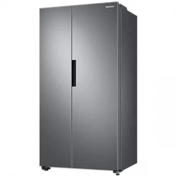 Side By Side Samsung RS66A8100S9/EF, 652 l, Full No Frost, Twin Cooling Plus, Conversie Smart 5 in 1, SpaceMax, Compresor Digital Inverter, Clasa F, H 178 cm, Inox