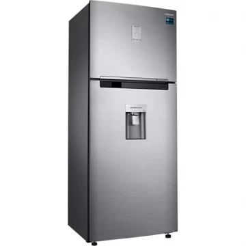 Frigider cu doua usi Samsung RT46K6630S9/EO, 455 l, Clasa F, Full NoFrost, Dozator de apa, Smart Conversion, Twin Cooling Plus, H 182.5 Inox